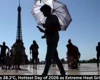 UK Hits 38.1°C, Hottest Day of 2026 as Extreme Heat Grips Europe