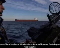 Ukraine Proposes Black Sea Truce With Russia to Protect Grain Exports