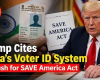 Trump Cites India’s Voter ID System in Push for SAVE America Act