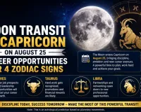 Moon Transit In Capricorn On August 25 – Career Opportunities For 4 Zodiac Signs