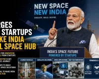PM Urges Space Startups to Make India Global Space Hub
