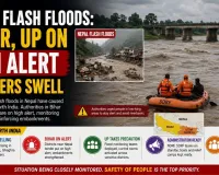 Nepal Flash Floods: Bihar, UP on High Alert as Rivers Swell