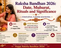 Raksha Bandhan 2026: Date, Muhurat, Rituals and Significance