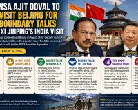 NSA Ajit Doval To Visit Beijing For Boundary Talks Ahead Of Xi Jinping's India Visit