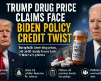 Trump Drug Price Claims Face Biden Policy Credit Twist