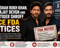 Shah Rukh Khan, Ajay Devgn, Tiger Shroff Face FDA Notices