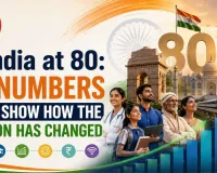 India at 80: 12 Numbers That Show How the Nation Has Changed
