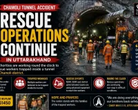 Chamoli Tunnel Accident: Rescue Operations Continue in Uttarakhand