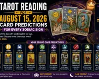 Tarot Reading for August 15, 2026: Card Predictions for Every Zodiac Sign
