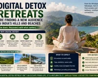  Digital Detox Retreats Are Finding a New Audience in India's Hills and Beaches