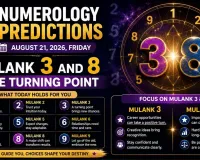 Numerology Predictions August 21, 2026: Mulank 3 and 8 Face Turning Point