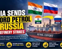 India Sends Record Petrol to Russia Amid Refinery Strikes