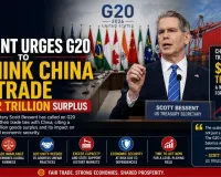 Bessent Urges G20 to Rethink China Trade Over $1.2 Trillion Surplus