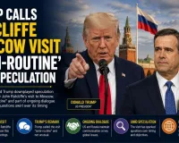 Trump Calls Ratcliffe Moscow Visit 'Semi-Routine' Amid Speculation
