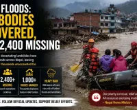 Nepal Floods: 586 Bodies Recovered, Over 2,400 Missing