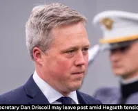  US Army Secretary Dan Driscoll May Exit Amid Hegseth Tensions