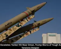 US-Iran War Escalates: Tanker Hit Near Oman as Trump Warns of Tough Military Response
