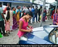 West Bengal SIR: Supreme Court Asks Tribunals to Speed Up 34 Lakh Appeals