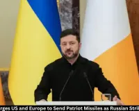 Zelenskyy Urges US, Europe to Send Patriot Missiles After Deadly Russian Strikes