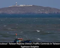 Taiwan Rejects China’s Taiwan Strait Traffic Controls Amid Typhoon Dolphin