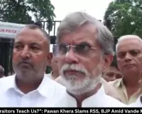 Pawan Khera Slams RSS, BJP Amid Vande Mataram Row