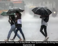 MP Weather Update: Monsoon Takes 3-Day Break, New System Likely to Bring Heavy Rain From September 12