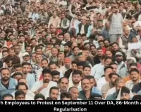 Chhattisgarh Employees Protest on September 11