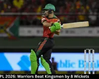 Guyana Amazon Warriors Extend Unbeaten Run With Eight-Wicket Win Over Jamaica Kingsmen