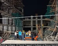 Gandhinagar Building Collapse: 15 Feared Trapped