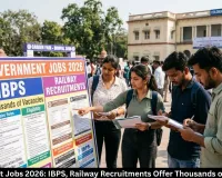 Government Jobs 2026: IBPS, Railway Vacancies Open