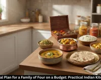 How to Meal Plan for a Family of Four on a Budget: Practical Indian Kitchen Tips