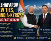 Modi, Zhaparov Review Ties, Push India-Kyrgyz Strategic Partnership