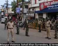 Bilaspur Violence: History-Sheeter Sohail Khan Surrenders, Says He Was Framed; 9 Cops Injured in Stone-Pelting