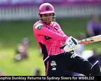 Sophia Dunkley Returns to Sydney Sixers, Signs One-Year Deal for WBBL|12