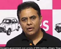  KTR Slams Telangana Govt Over BRS Leader Arrests
