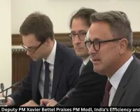  Luxembourg Dy PM Bettel Praises PM Modi, India