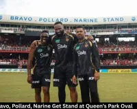 Trinidad: Queen’s Park Oval Stand Renamed After T20 Legends Bravo, Pollard and Narine .