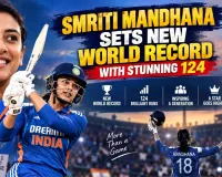 Smriti Mandhana Sets New World Record With Stunning 124