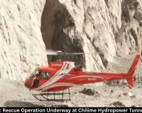  Nepal Flood: Rescue at Chilime Hydropower Tunnel