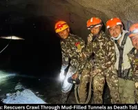 Nepal Floods: Rescue Teams Search Mud-Filled Tunnels