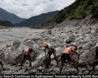  Nepal Floods: Rescue Continues in Hydropower Tunnels