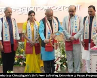 AIIMS Raipur Symbolises Chhattisgarh’s Shift From Left-Wing Extremism to Peace, Progress: Vice President