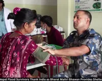 “Like God to Us”: Nepal Flood Survivors Thank India as Bharat Maitri Bhawan Provides Shelter, Medical Care