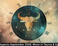 Astrology Aspects September 2026: Moon in Taurus & Vyaghat Yoga