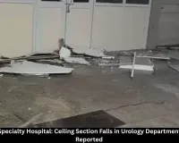  Rewa Hospital Ceiling Collapse in Urology Department