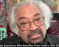Sam Pitroda Questions India’s 7.8% GDP Growth Benefits