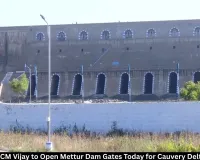 CM Vijay to Open Mettur Dam Gates for Cauvery Irrigation