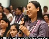  Teachers’ Day 2026: PM Modi Meets National Award Winners