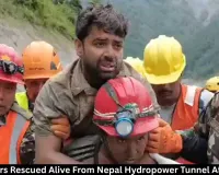 Two Workers Rescued From Nepal Hydropower Tunnel After 9 Days