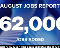  US Jobs Report: 162,000 Jobs Added in August